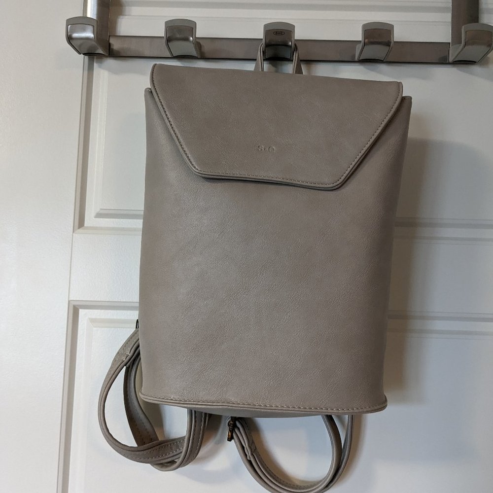 Light Grey Convertible Backpack
